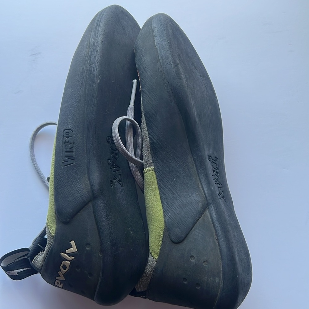 Evolv Trax VTR3D Men's‎ Climbing Shoes - Orange and Green Size 10 - Picture 15 of 15